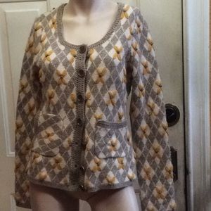 ❤️New Anthropology HwR cardigan blouse Sz M